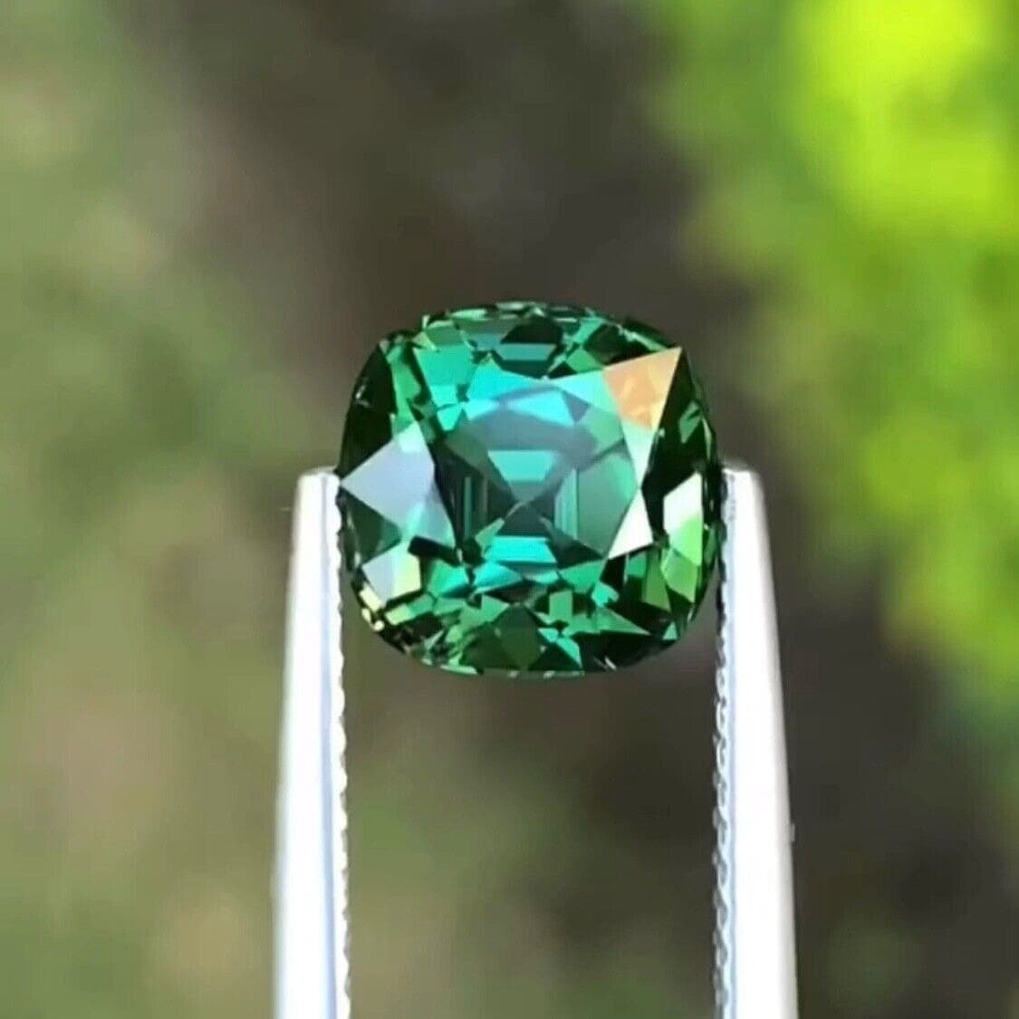 A display of gemstones from the Nuristan mountains